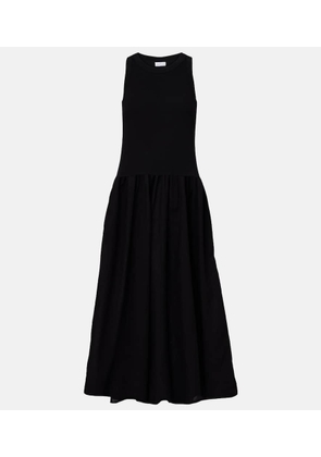 Velvet Amelia cotton-blend maxi dress