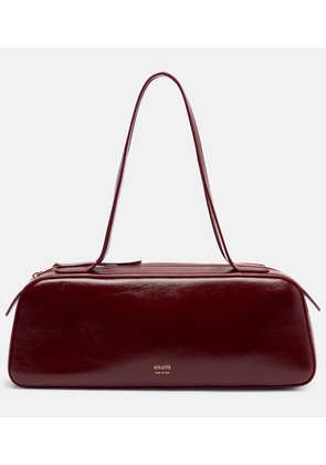 Khaite Simona patent leather shoulder bag