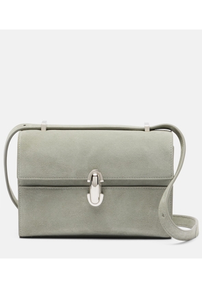 Savette Symmetry 19 Mini suede shoulder bag