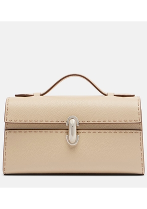 Savette Symmetry leather tote bag