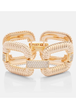 Self-Portrait Knocker crystal-embellished bracelet