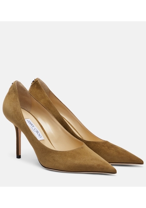 Jimmy Choo Love 85 suede pumps