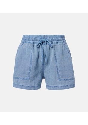 Velvet Sutton linen shorts