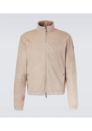 Moncler Cernay reversible suede down jacket