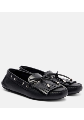 Jimmy Choo Manon leather moccasins