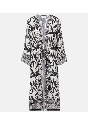 Velvet Addison printed beach cover-up