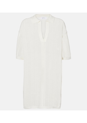 Velvet Mila cotton pointelle minidress