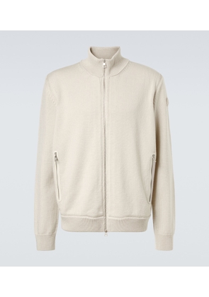 Moncler Wool zip-up sweater