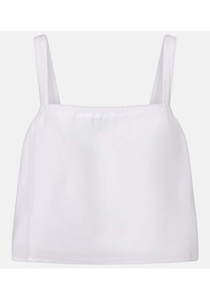 Velvet Andrea cotton and silk voile top