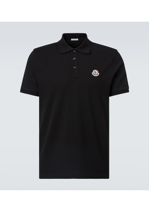 Moncler Logo cotton pique polo shirt