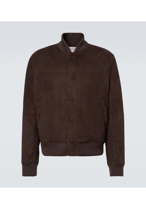 Gabriela Hearst Suede bomber jacket