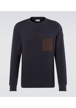 Moncler Cotton and cashmere sweatshirt