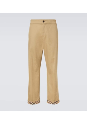 Burberry Burberry Check cotton pants