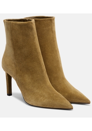 Jimmy Choo Frankie 85 suede ankle boots
