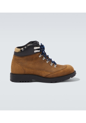Burberry Suede lace-up boots