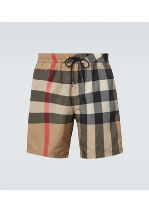 Burberry Burberry Check swim trunks