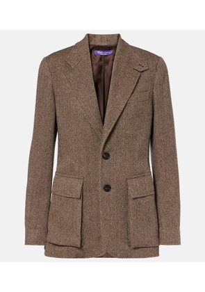 Ralph Lauren Collection Preston II herringbone tweed blazer