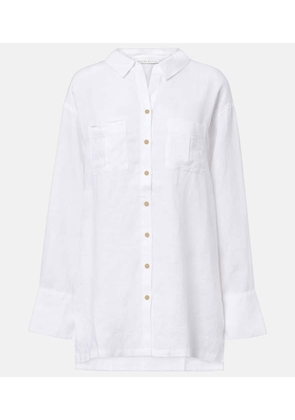 Heidi Klein White Bay linen shirt