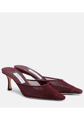 Jimmy Choo Vivi 65 mesh mules