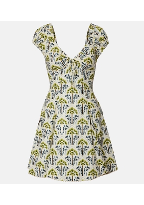 Agua by Agua Bendita Mati Moriche cotton poplin minidress
