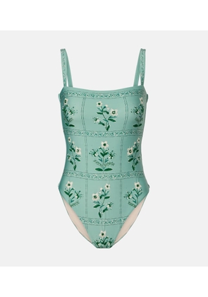 Agua by Agua Bendita Durazno Ceiba floral swimsuit