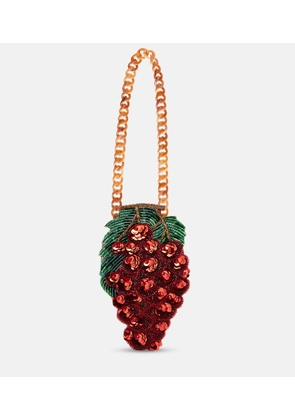 Alemais Mercado Small embellished clutch