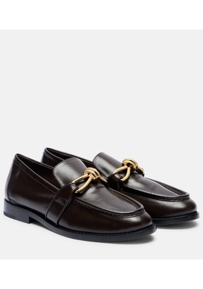 Bottega Veneta Astaire Knot leather loafers
