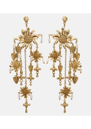 Alemais Drop earrings with freshwater pearls