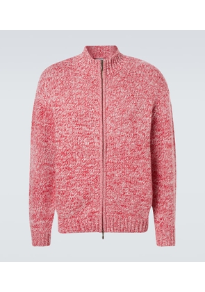 Le Kasha Lamdu cashmere zip-up sweater