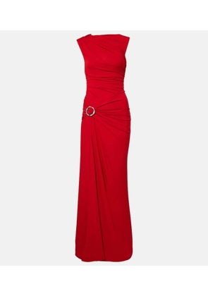 Simkhai Blain gathered jersey gown