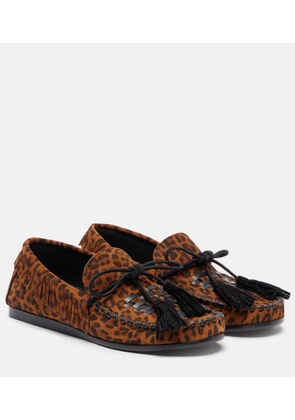 Isabel Marant Fitza fringed suede loafers