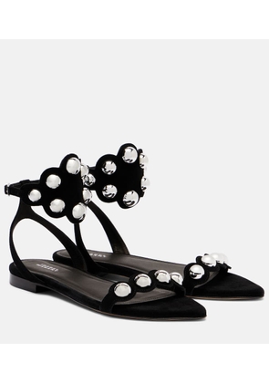 Isabel Marant Aselda studded suede sandals
