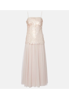 Simkhai Maxine sequined maxi dress