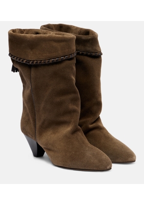 Isabel Marant Dalby 55 suede ankle boots