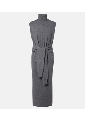 Rohe Layered wool and cashmere-blend midi dress