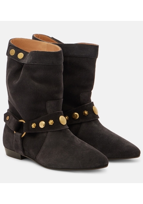 Isabel Marant Stania suede ankle boots