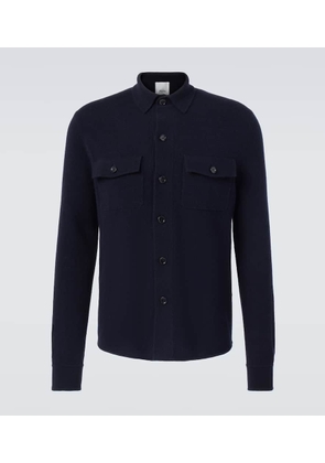 Allude Wool and cashmere overshirt