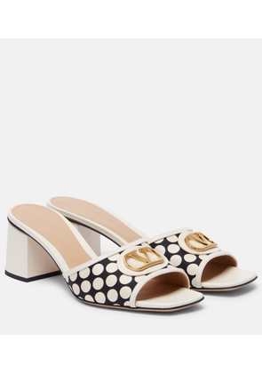 Valentino Garavani VLogo polka-dot mules