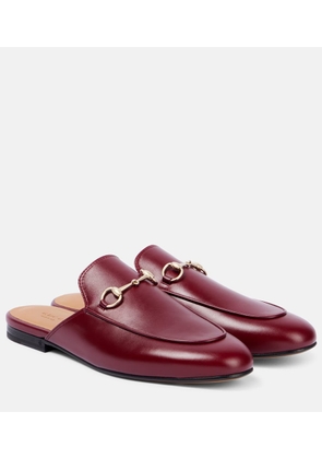 Gucci Princetown Horsebit leather mules