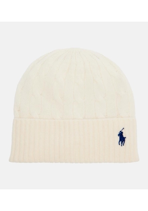 Polo Ralph Lauren Embroidered wool and cashmere beanie