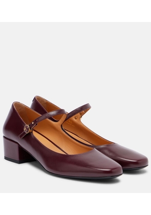 Tod's Leather Mary Jane pumps