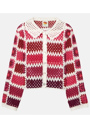 Farm Rio Crochet cardigan