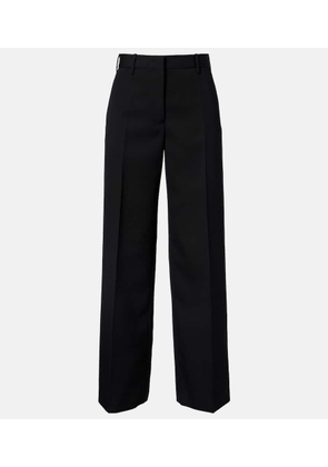 Jil Sander Low-rise wool straight pants