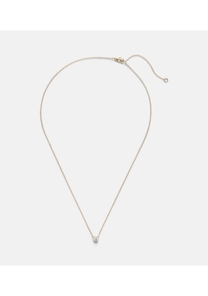 Stone and Strand Essential 14kt gold necklace with diamonds