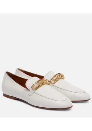 Tod's Embellished leather loafers