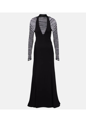 Christopher Esber Uma semi-sheer maxi dress