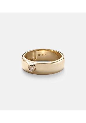 Roxanne First 14kt gold ring with diamonds