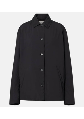 The Row Evadne technical overshirt