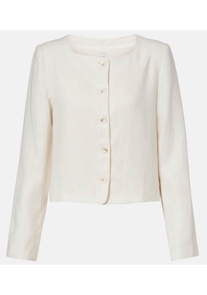 Posse Emma cropped linen jacket