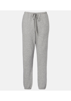 The Row Teo cashmere and cotton sweatpants